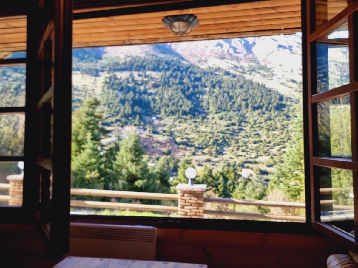 "Nest" The Wooden Suite By Ski Alure Eptálofos Exterior photo